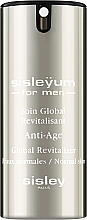 Men Face Cream - Sisley Sisleyum For Men Anti-Age Global Revitalizer Normal Skin — photo N1