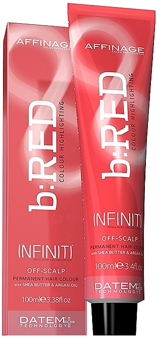 Hair Cream Color - Affinage Salon Professional C&D Infiniti B:Red — photo N7