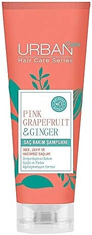 Pink Grapefruit & Ginger Shampoo - Urban Pure Pink Grapefruit & Ginger Shampoo — photo N1