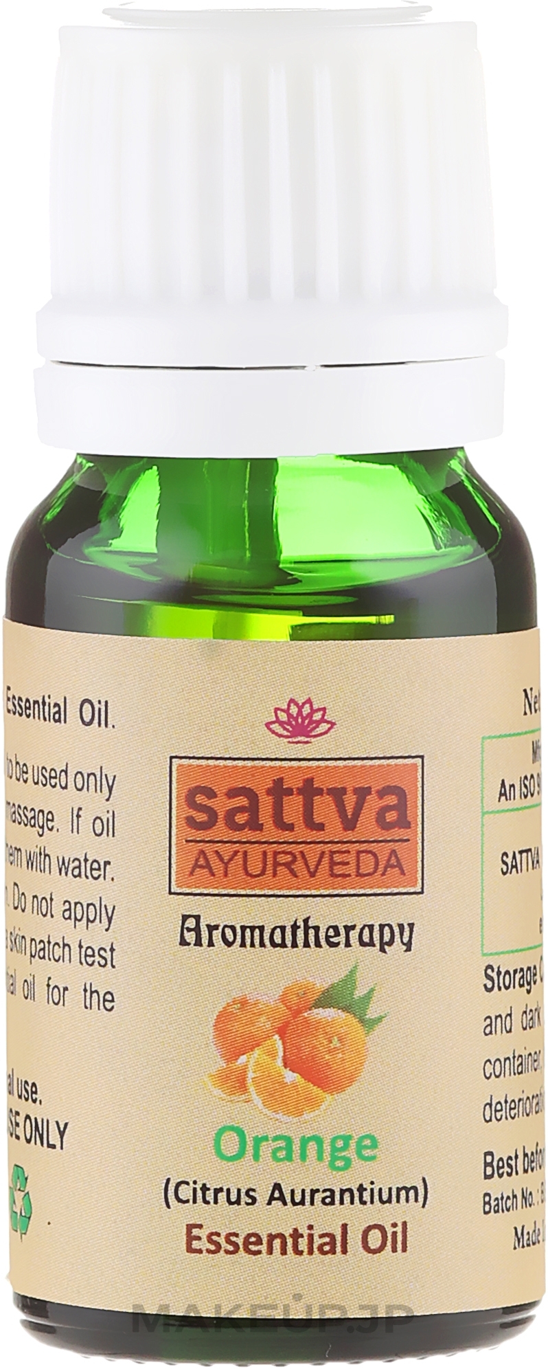 Essential Oil "Orange" - Sattva Ayurveda Orange Essential Oil — photo 10 ml