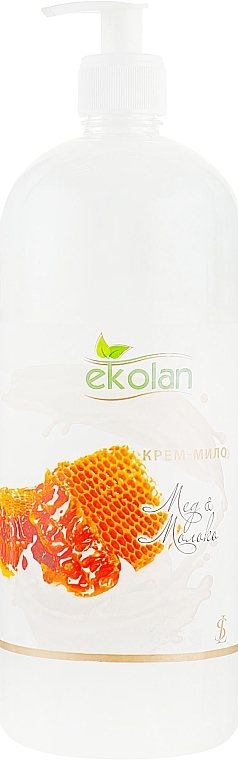 Cream Soap 'Honey & Milk' - Ekolan — photo N1