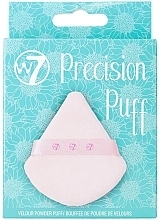 Powder Puff - W7 Pro Precision Puff Velvet Powder Puff — photo N1