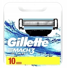 Fragrances, Perfumes, Cosmetics Shaving Cartridge Refill, 10 pcs - Gillette Mach3 Start