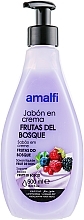 Hand Cream Soap 'Fruits of the Forest' - Amalfi Liquid Soap — photo N5