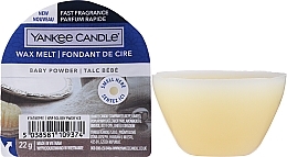 Scented Wax - Yankee Candle Baby Powder Tarts Wax Melts — photo N17