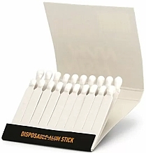 Fragrances, Perfumes, Cosmetics Disposable Alum Stick - Nishman Disposable Alum Stick