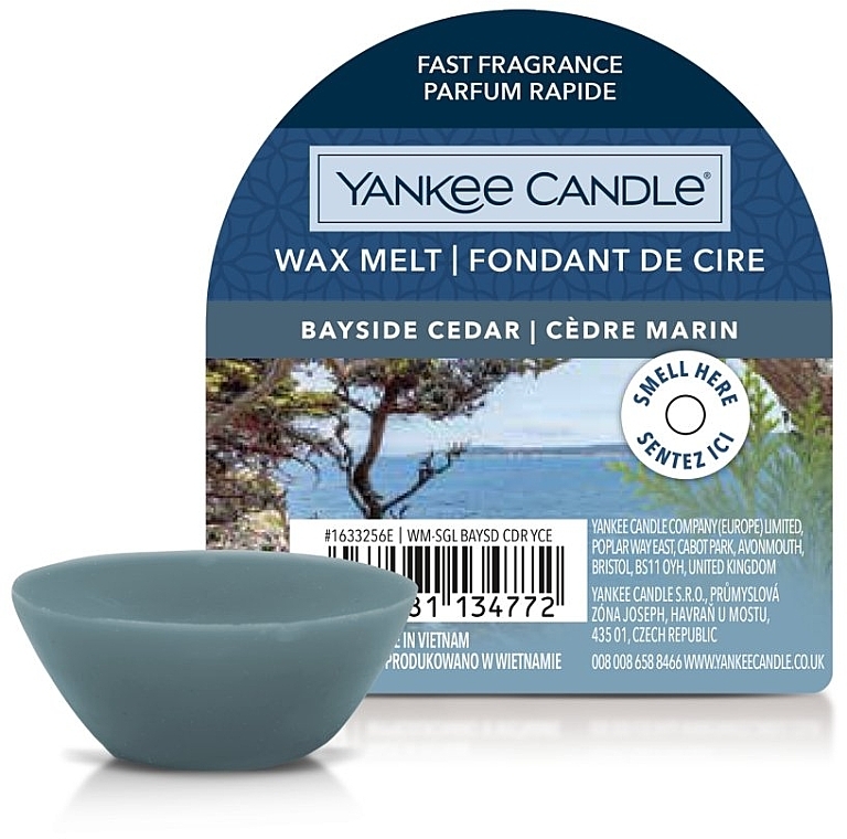 Scented Wax Melts - Yankee Candle Wax Melt Bayside Cedar — photo N1