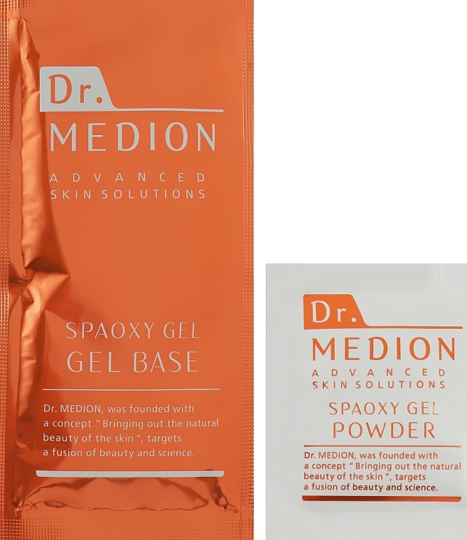 Facial Gel Mask - Dr. Medion Spaoxy Gel — photo N3