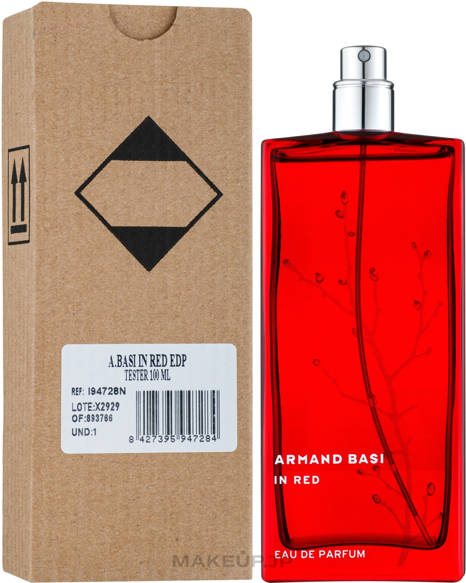 Armand Basi In Red Eau - Eau (tester without cap) — photo 100 ml