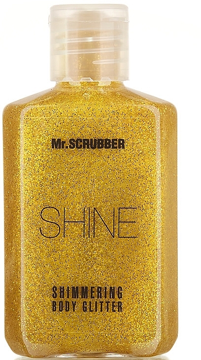 Body Glitter, golden - Mr.Scrubber Shine Shimmering Body Glitter — photo N1