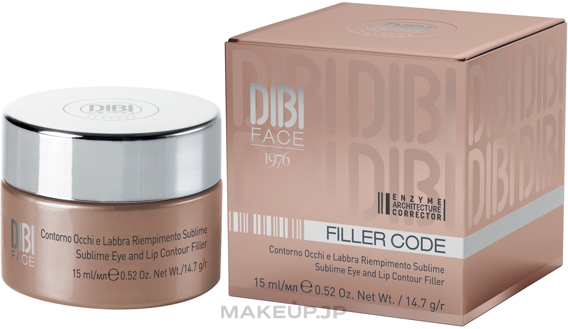 Eye & Lip Filler Cream - DIBI Milano Filler Code Sublime Eye & Lip Countour — photo 15 ml