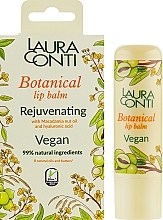 Fragrances, Perfumes, Cosmetics Rejuvenating Lip Balm with Macadamia Oil - Laura Conti Botanical Vegan Rejuvenating