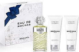 Fragrances, Perfumes, Cosmetics Rochas Eau De Rochas - Set (edt 100ml + b/l 100ml + s/g 100ml)