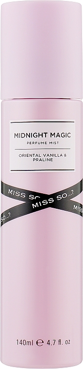 Body Spray - So…? Miss SO…? Midnight Magic Perfume Mist — photo N4