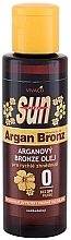 Tanning Oil - Vivaco Sun Argan Bronz Oil — photo N1