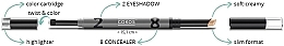 Eye Cleanser-Highlighter Pencil - Gokos Cover&Glow — photo N12