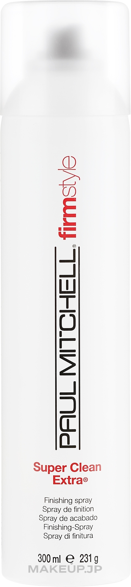 Strong Hold Hair Spray - Paul Mitchell Firm Style Super Clean Extra — photo 300 ml