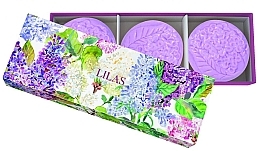 Fragrances, Perfumes, Cosmetics Fragonard Lilac - Set (soap/3x75g)