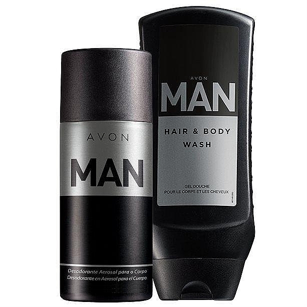 Avon Man - Set (deo/spray/150ml + sh/gel/250ml) — photo N4