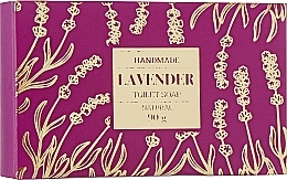 Fragrances, Perfumes, Cosmetics Natural Handmade Soap "Lavender" - UA-Pharm Handmade Lavender Natural Toilet Soap