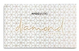 Eyeshadow Palette - Magic Studio Diamond Passion Eyeshadow Palette 18 Color — photo N4