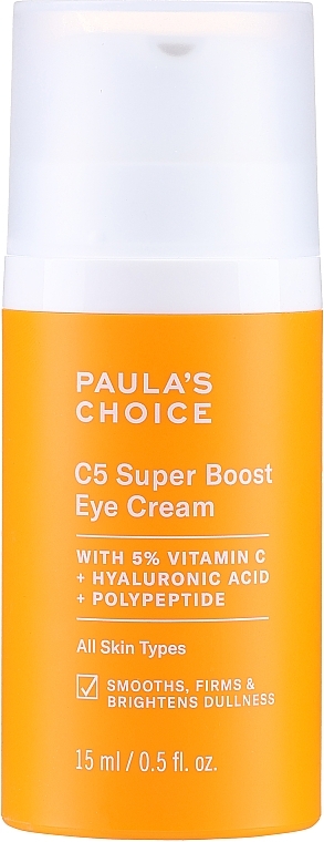 Concentrated Eye Cream with Vitamin C - Paula's Choice C5 Super Boost Eye Cream — photo N1