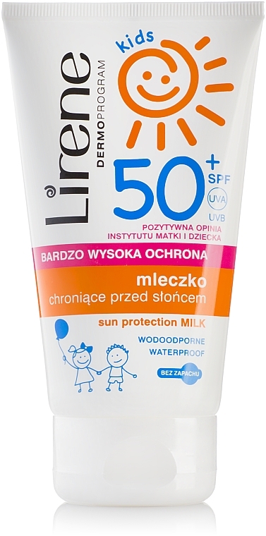 Sun Protection Waterproof Milk - Lirene Kids Sun Protection Milk SPF 50 — photo N2