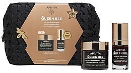 Fragrances, Perfumes, Cosmetics Set - Apivita Set Queen Bee (f/cr/50ml + eye/cr/15ml + bag)