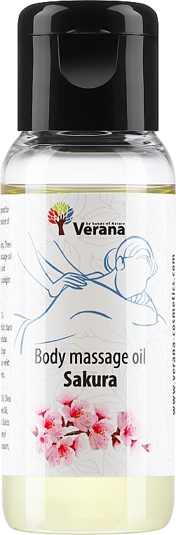Sakura Body Massage Oil - Verana Body Massage Oil — photo N1