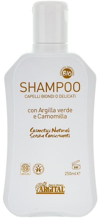 Fair Hair Shampoo - Argital Shampoo For Blonde Hair — photo N2