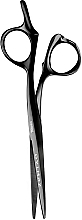 Fragrances, Perfumes, Cosmetics Straight Hairdressing Scissors 9043, 13.97 cm, black - Tondeo Zentao Black Offset 5.5"