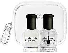 Fragrances, Perfumes, Cosmetics Set - Deborah Lippmann Gel Lab Mini Set (n/coat/8mlx2 + bag)