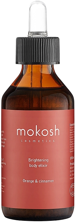 Deep Moisturizing Elixir with Vitamin E - Mokosh Cosmetics Brightening Body Elixir — photo N10