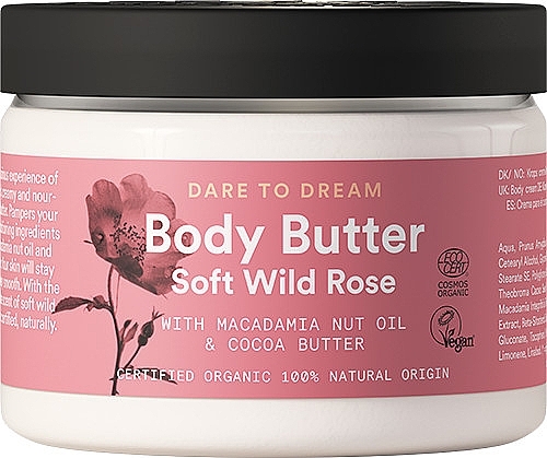 Body Butter - Urtekram Soft Wild Rose Body Butter — photo N4