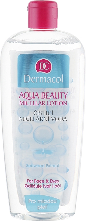 Cleansing Micellar Water for Young Skin - Dermacol Aqua Beauty Micellar Lotion — photo N4