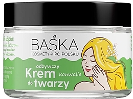 Fragrances, Perfumes, Cosmetics Lily of the Valley Nourishing Face Cream - Baska Face Cream