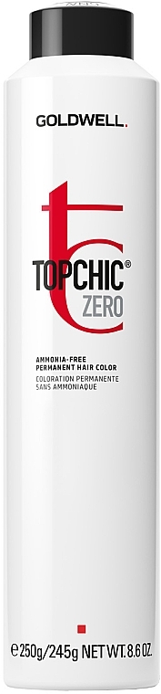 アンモニアフリー染毛剤 - Goldwell Topchic Zero Permanent Hair Color — photo N1