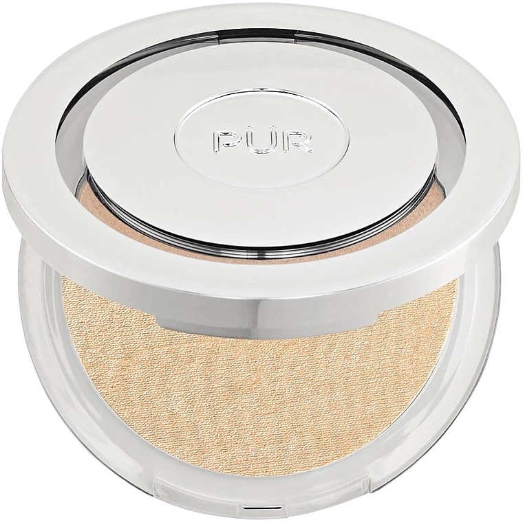 Face Powder Highlighter - Pur Skin-Perfecting Powder Afterglow Highlighter — photo N11