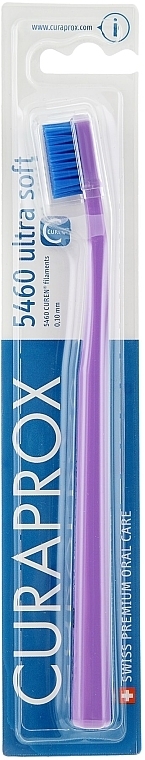 Toothbrush "Ultra Soft", purple-blue - Curaprox — photo N1