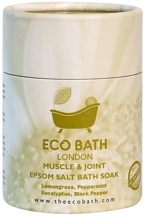 Bath Salt - Eco Bath London Muscle And Joint Epsom Salt Bath Soak — photo N1