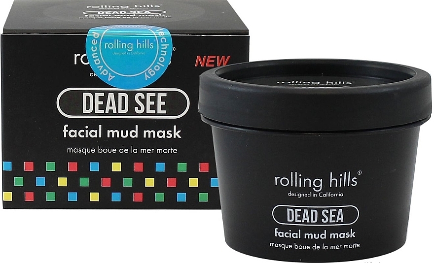 Dead Sea Mud Mask - Rolling Hills Dead Sea Facial Mud Mask — photo N1