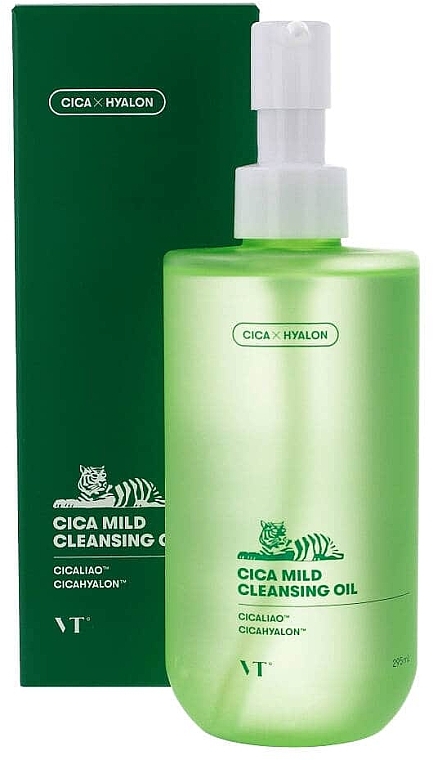 Face Cleansing Oil - VT Cosmetics Cica Mild Cleansing Oil — photo N2