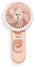 Handheld Electric Fan - Makeup Revolution Mini Hand Held Electric Fan — photo N2