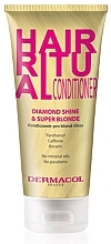 Conditioner - Dermacol Hair Ritual Diamond Shine & Super Blonde Conditioner — photo N5