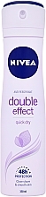 Deodorant Antiperspirant Spray "Double Effect" - NIVEA Double Effect Deodorant Spray — photo N15