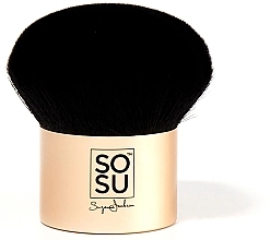 Face & Body Kabuki Brush - Sosu by SJ Dripping Gold Kabuki Brush — photo N1