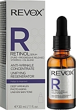 Retinol Face Serum - Revox Retinol Serum Unifying Regenerator — photo N2