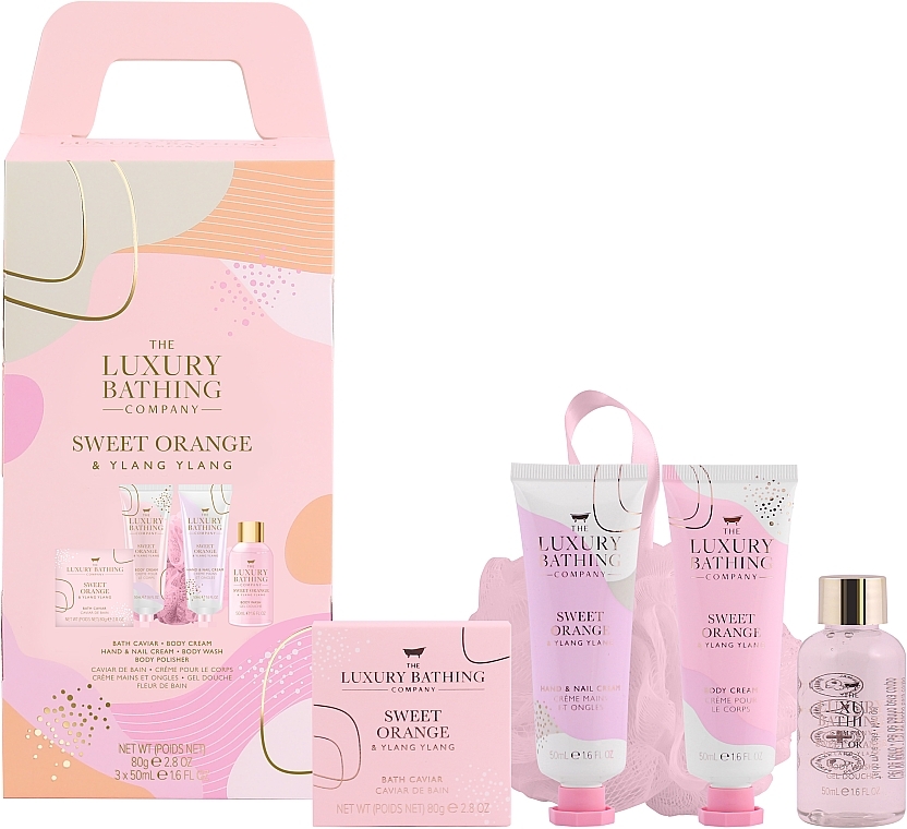 Set, 5 products - Grace Cole The Luxury Bathing Toasted Praline & Sweet Vanilla Set — photo N1