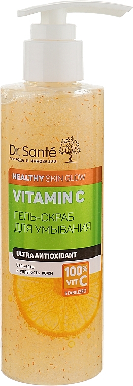 Face Cleansing Gel Scrub - Dr. Sante Vitamin C Gel Scrub — photo N8