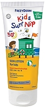 Fragrances, Perfumes, Cosmetics Kids Waterproof Sunscreen Balm with Protection from Insects - Frezyderm Kids Sun+Nip SPF 50+